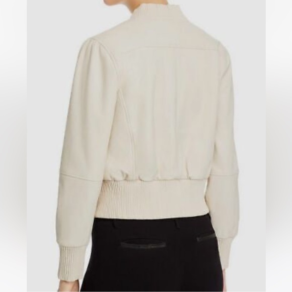 New with tag T Tahari
Faux Leather Bomber Jacket - Picture 2 of 3